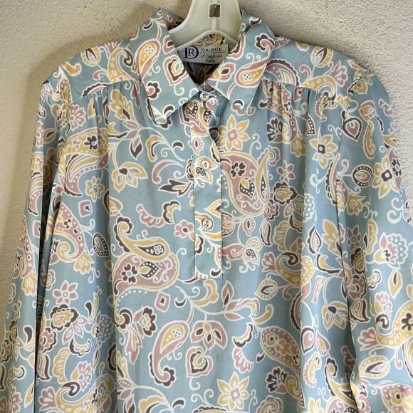Vintage Da-Rue of California Blouse - Picture 2 of 6